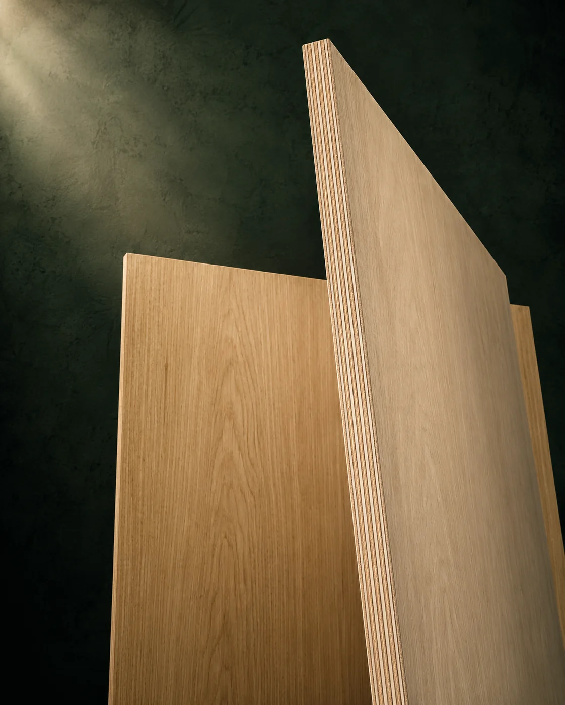 Các lớp vật liệu của tấm plywood
